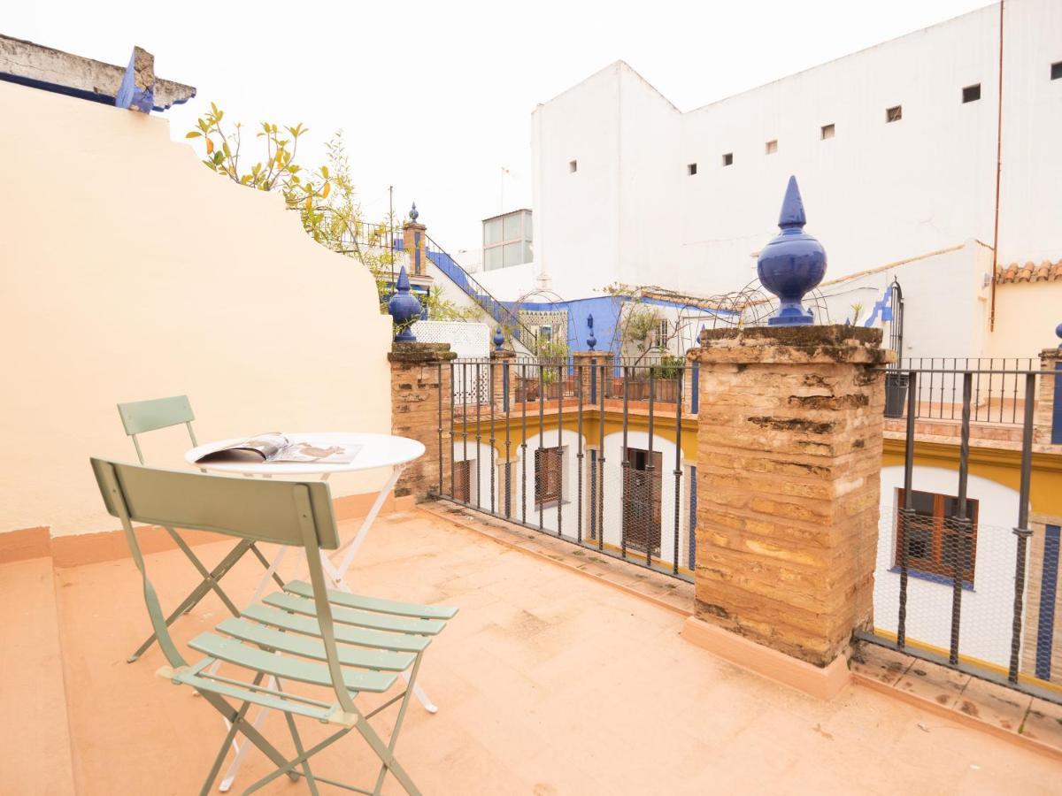 Cl Ubicacion Excelente Y Terraza Comun Junto A La Alfalfa 세비야 외부 사진
